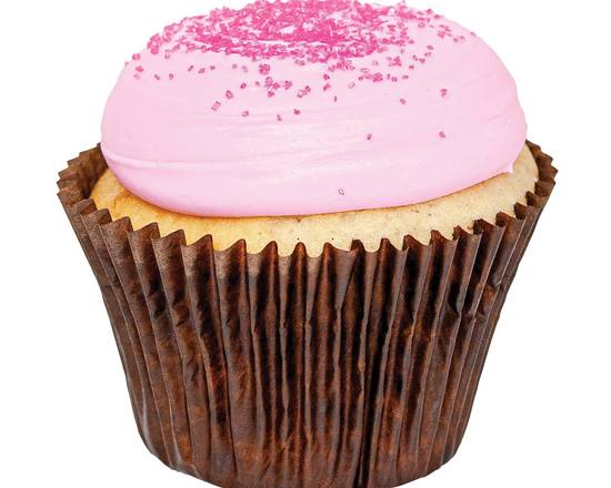 Pink Vanilla Cupcake