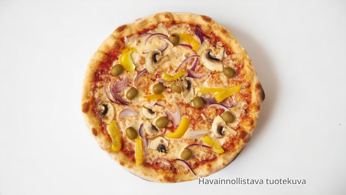 15. Vege pizza