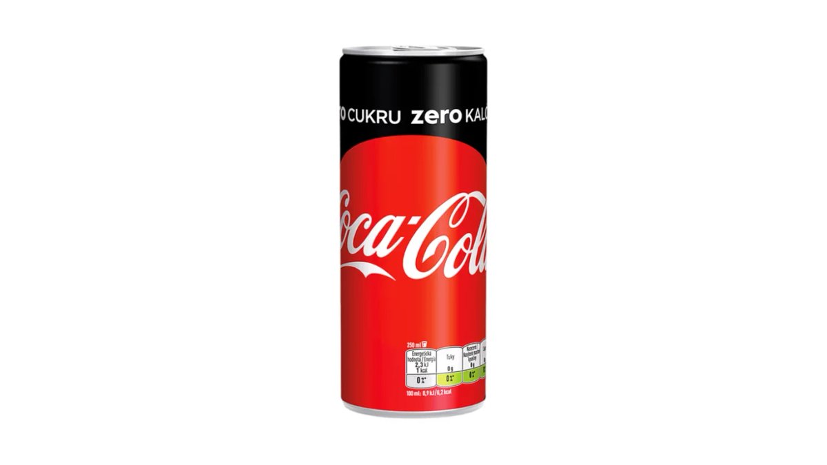 Coca cola zero 0,33