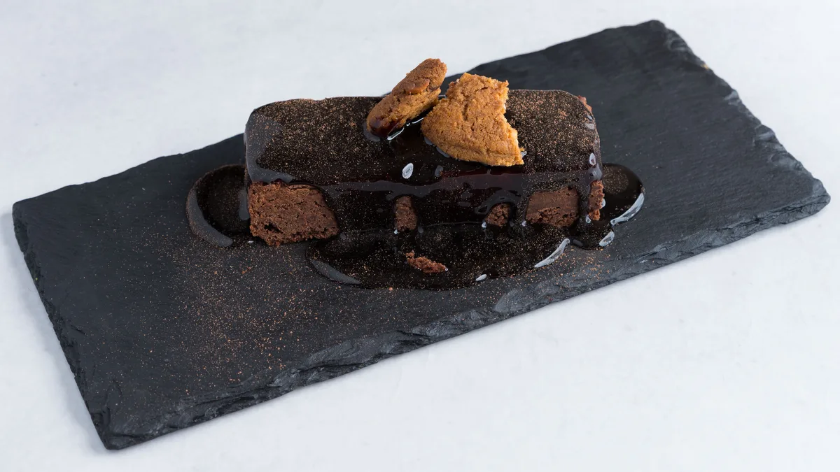 Chocolate chips brownie