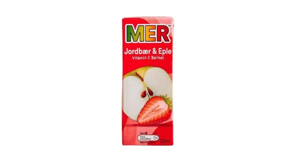 Mer Jordbær and Eple
