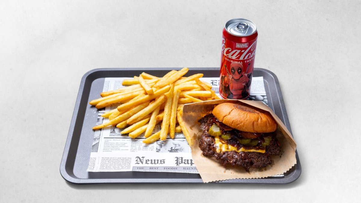 BBQ Burger Menü