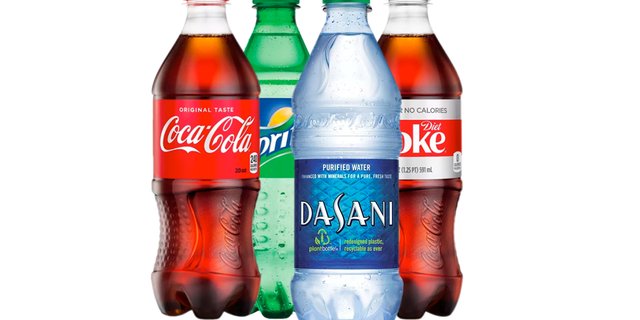 Assorted Individual Bottled Beverages
