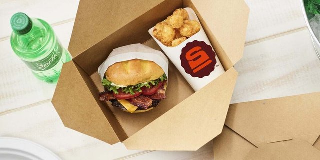 Double Bacon Stack Smash Boxed Lunch