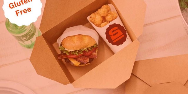 Gluten-Free Double Bacon Stack Smash Boxed Lunch