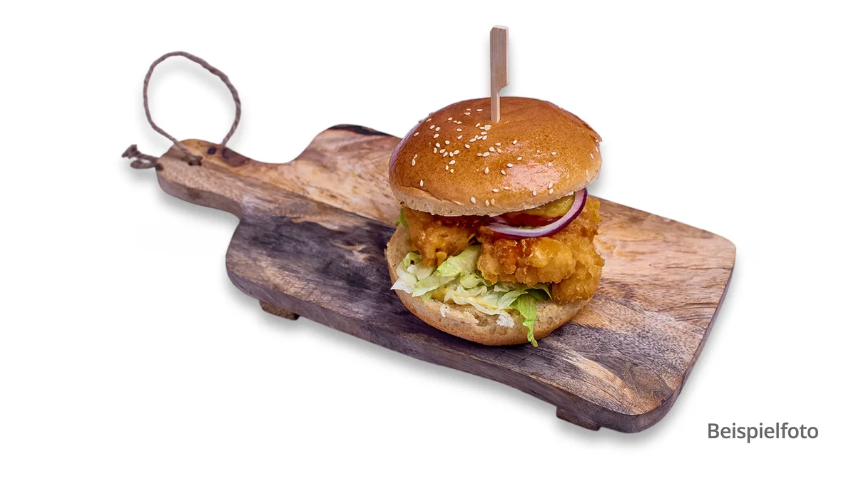 Chicken Burger Menu