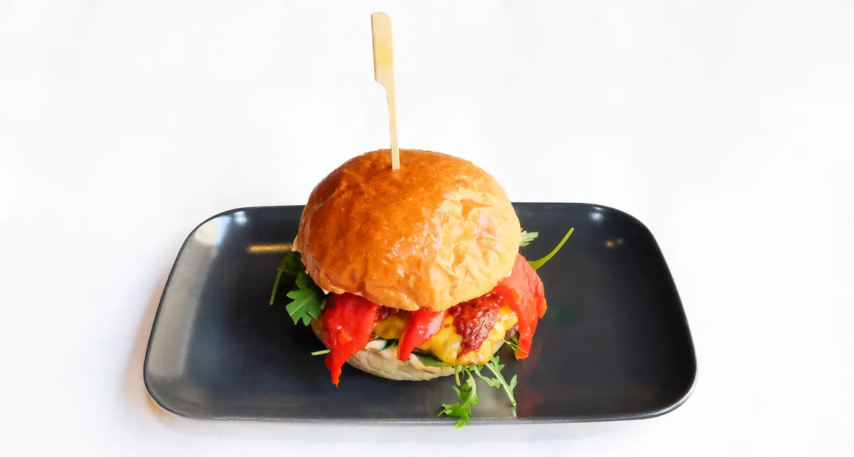 Burger calabrese-typu smash