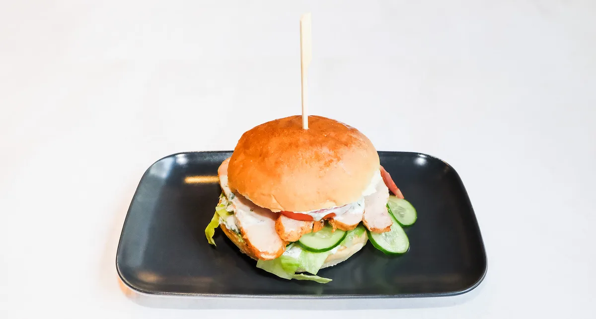 Burger drobiowy-qraków