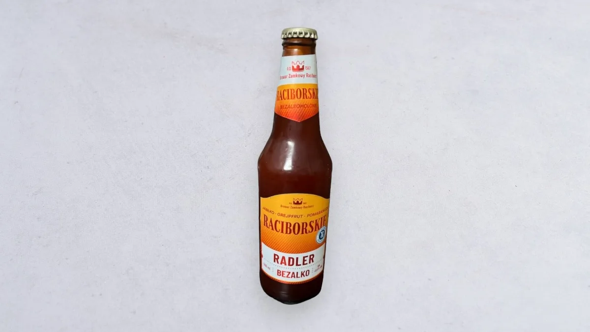 Piwo raciborskie radler 0% 0,5 l