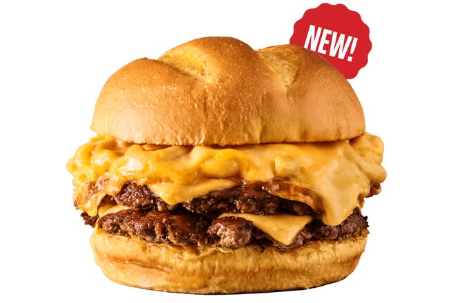 DOUBLE CHEESY MAC SMASH