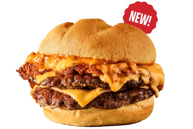 DOUBLE SCORCHIN' CHEESY MAC SMASH