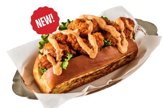 SCORCHIN' BIG SHRIMP ROLL