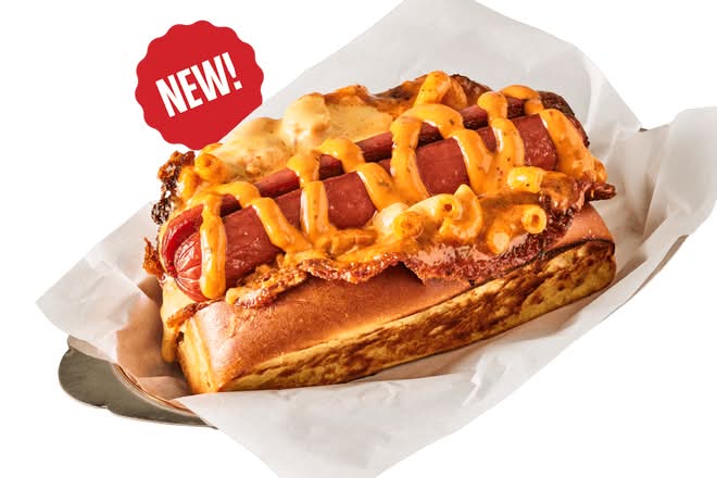 SCORCHIN' CHEESY MAC BIG DOG