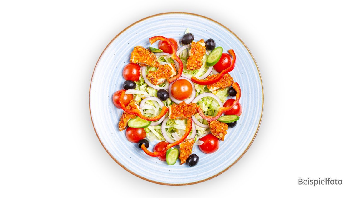 Crispy Chicken Salat