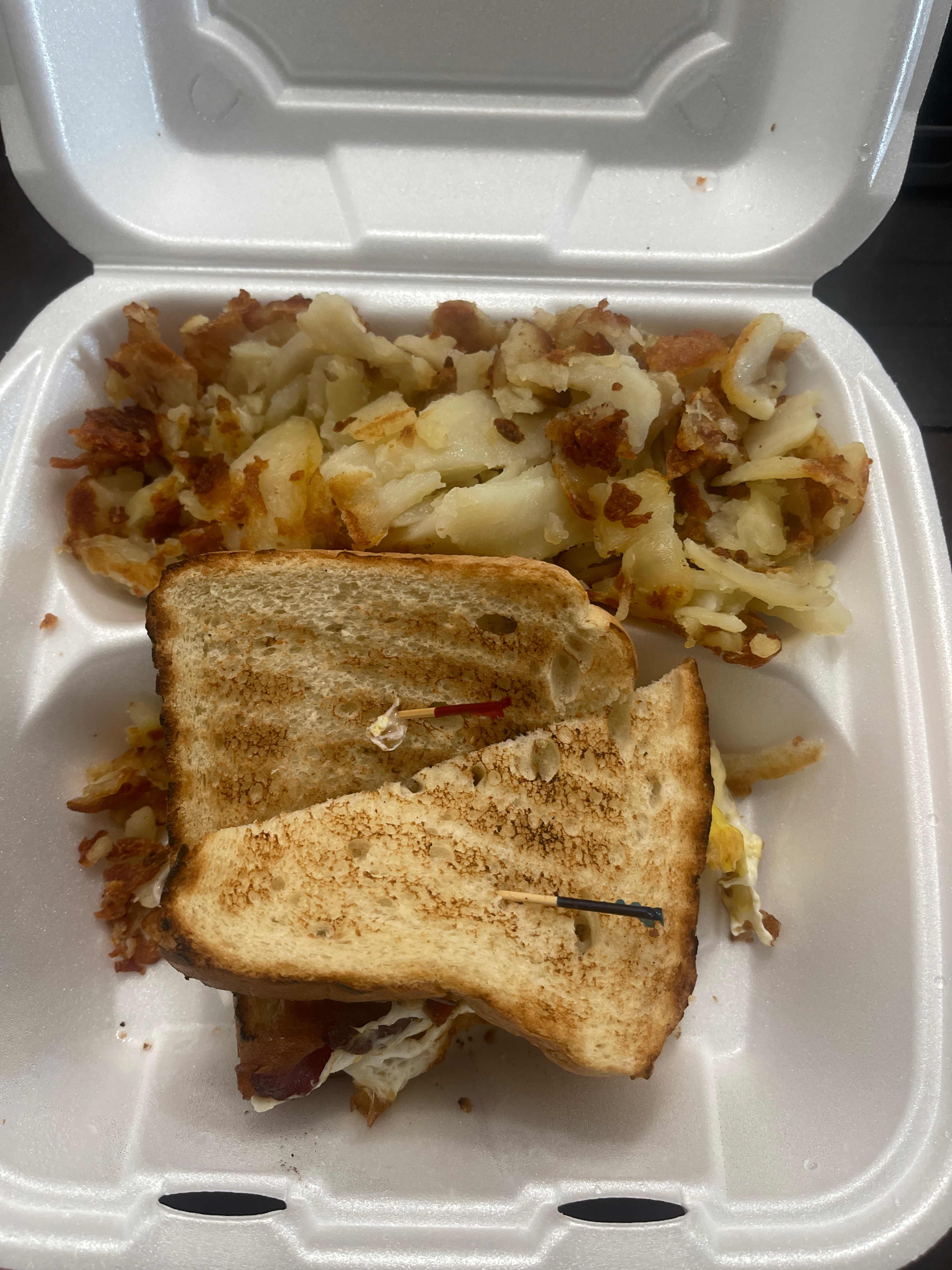 Bacon, Egg and Cheese Sandwich