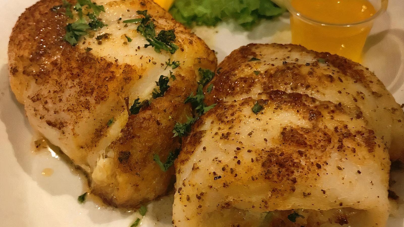 Broiled Stuffed Flounder