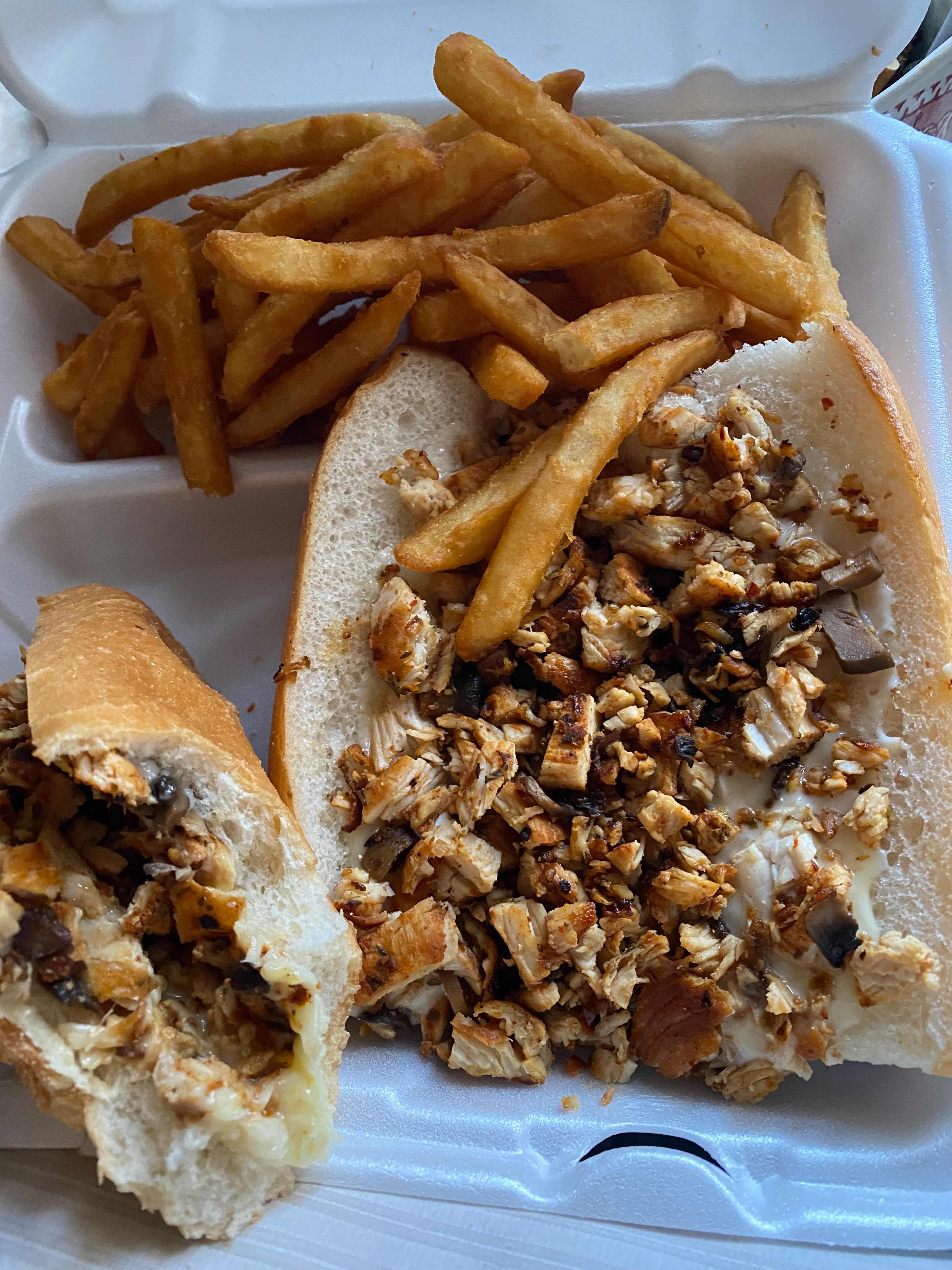 Chicken Cheese Steak