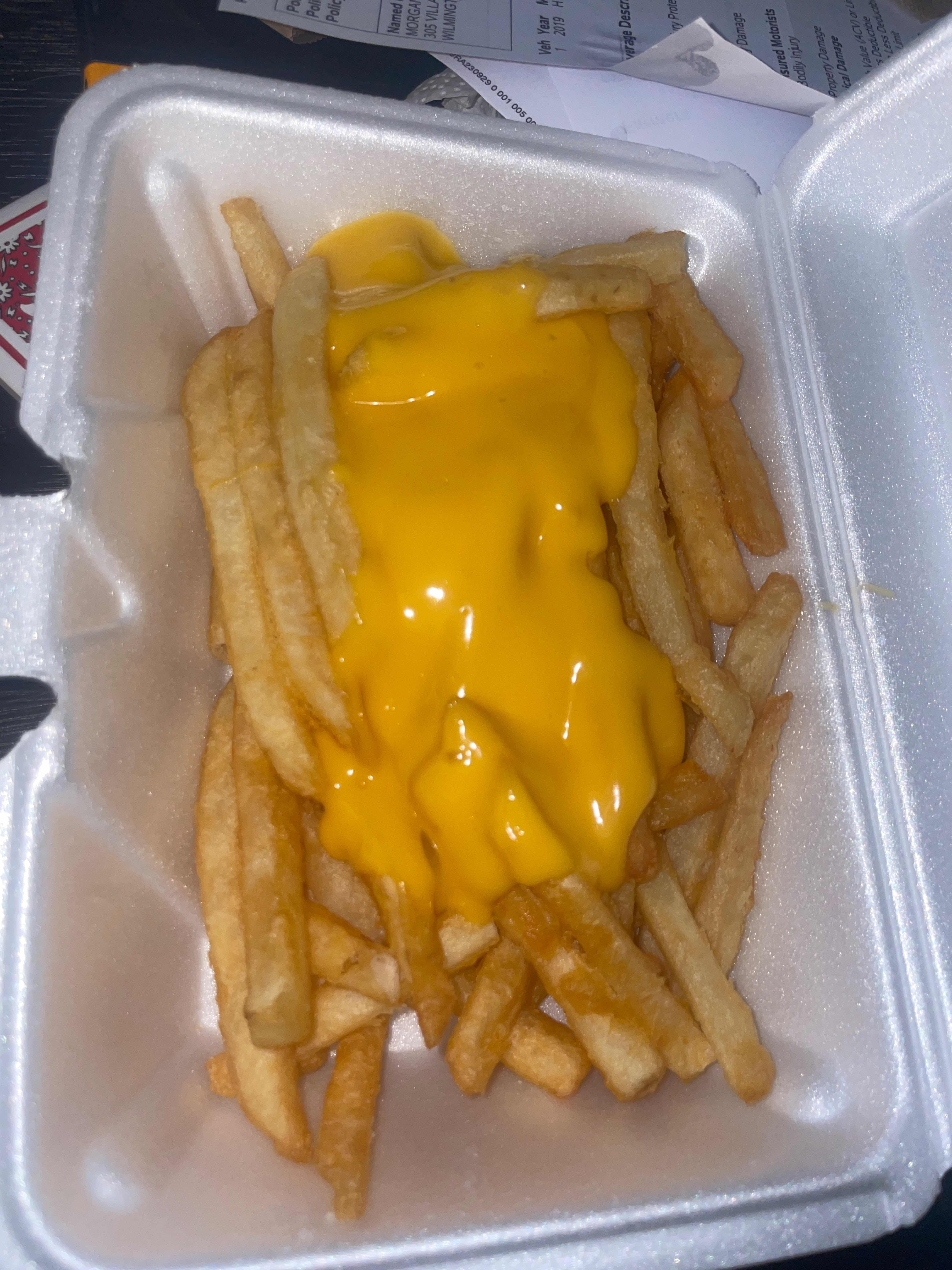 French Fries w Cheese (Side)