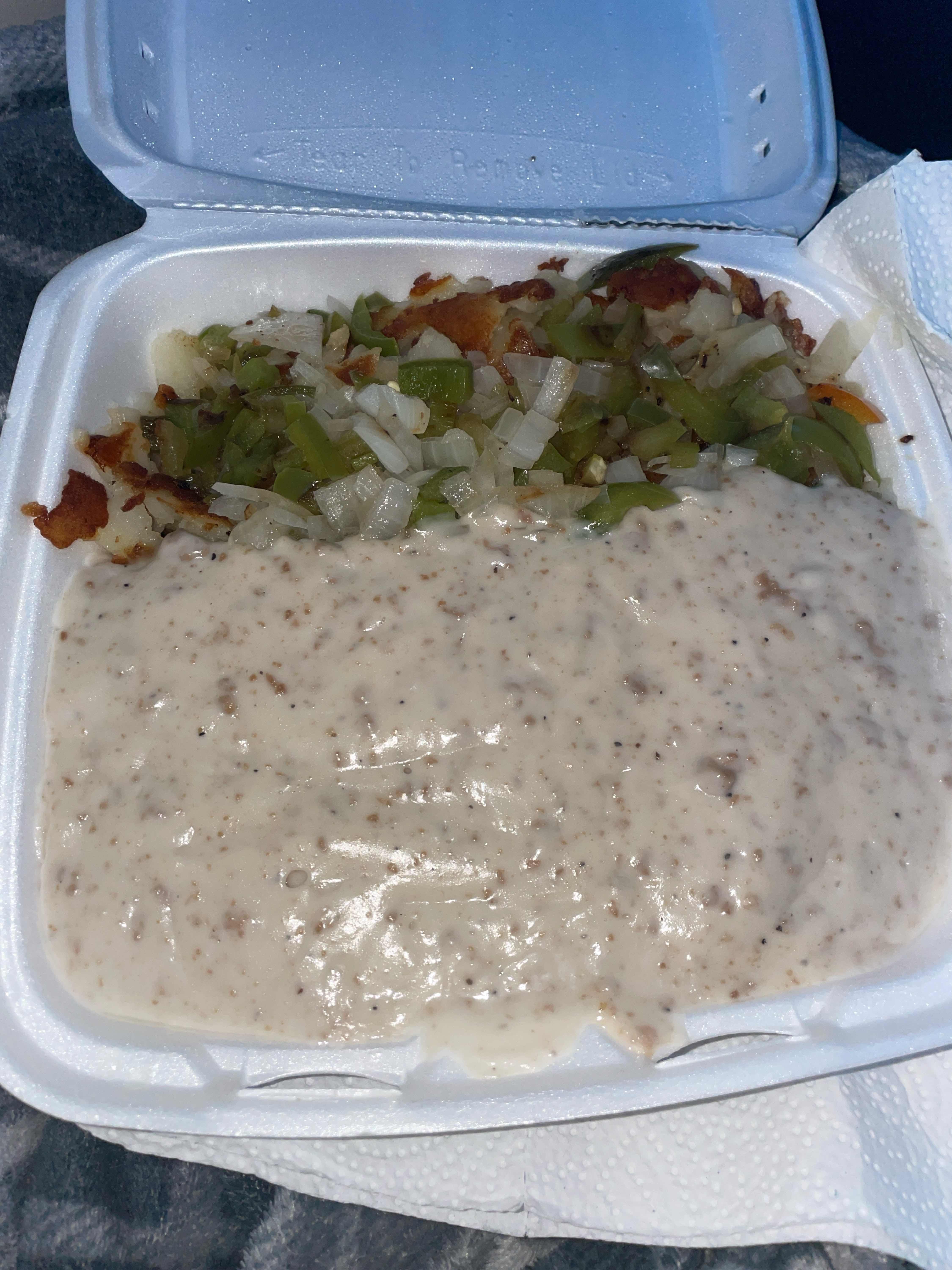 Large Sausage Gravy