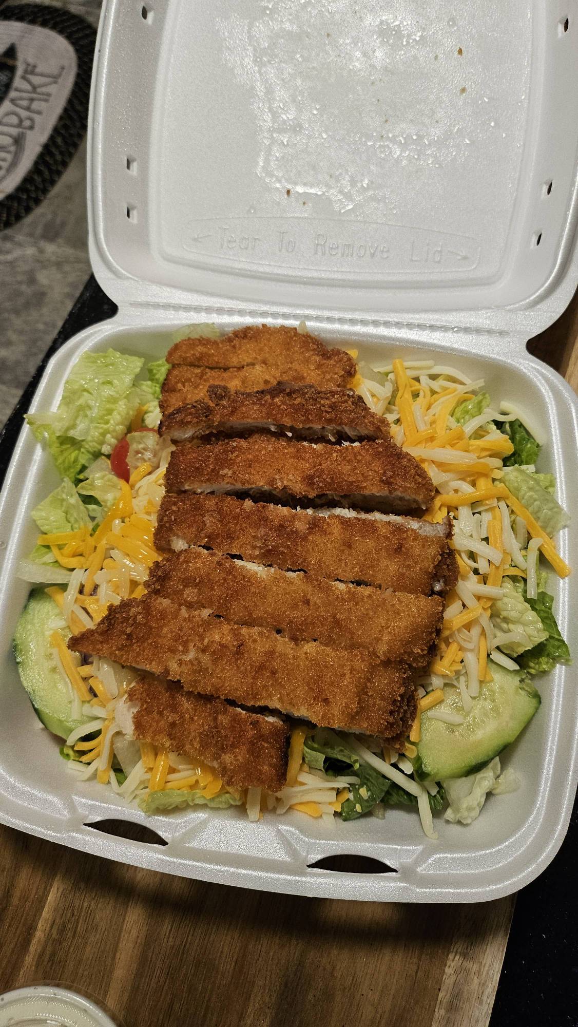 Southern Fried Chicken Salad