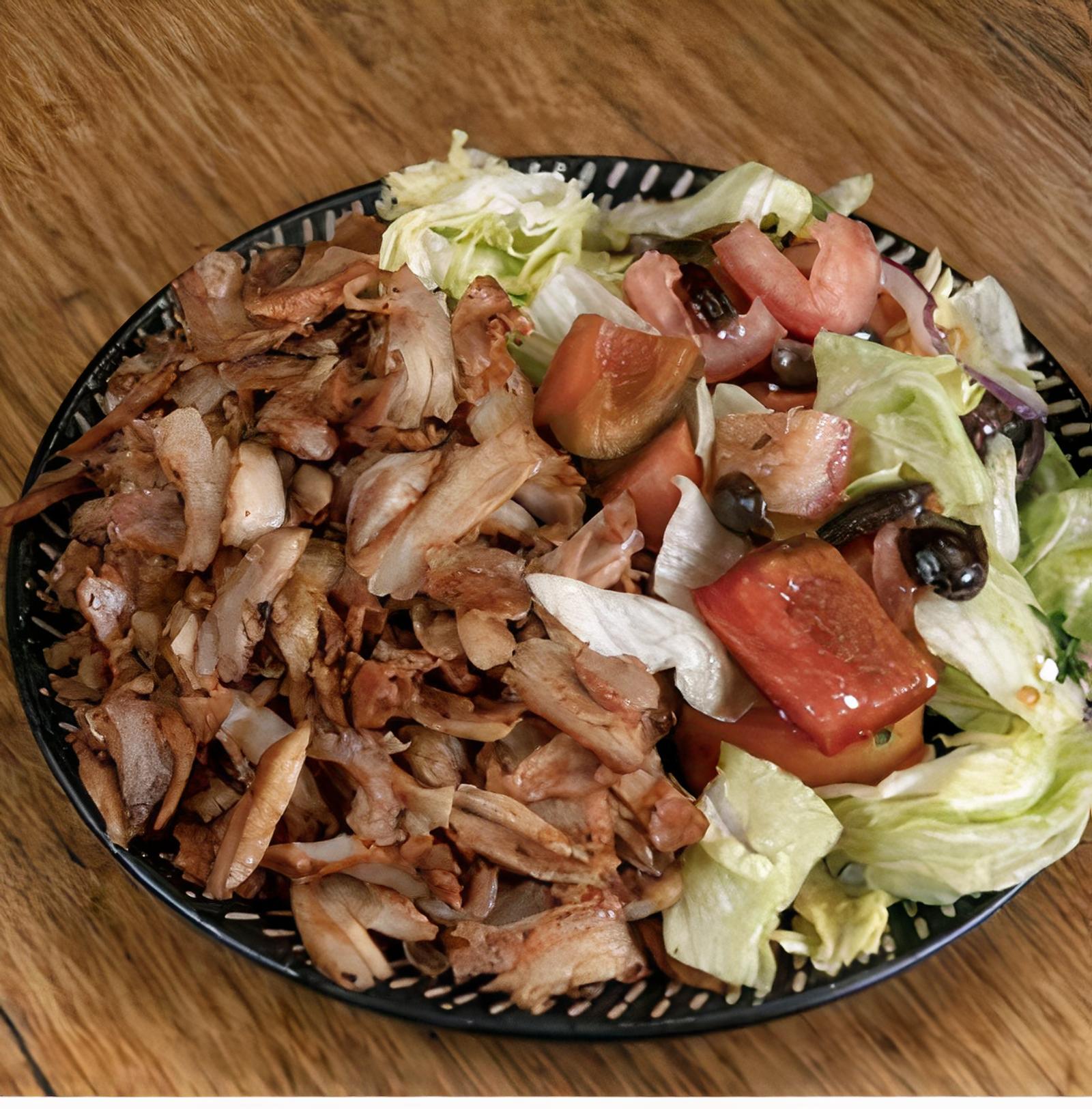 Meat and Salad