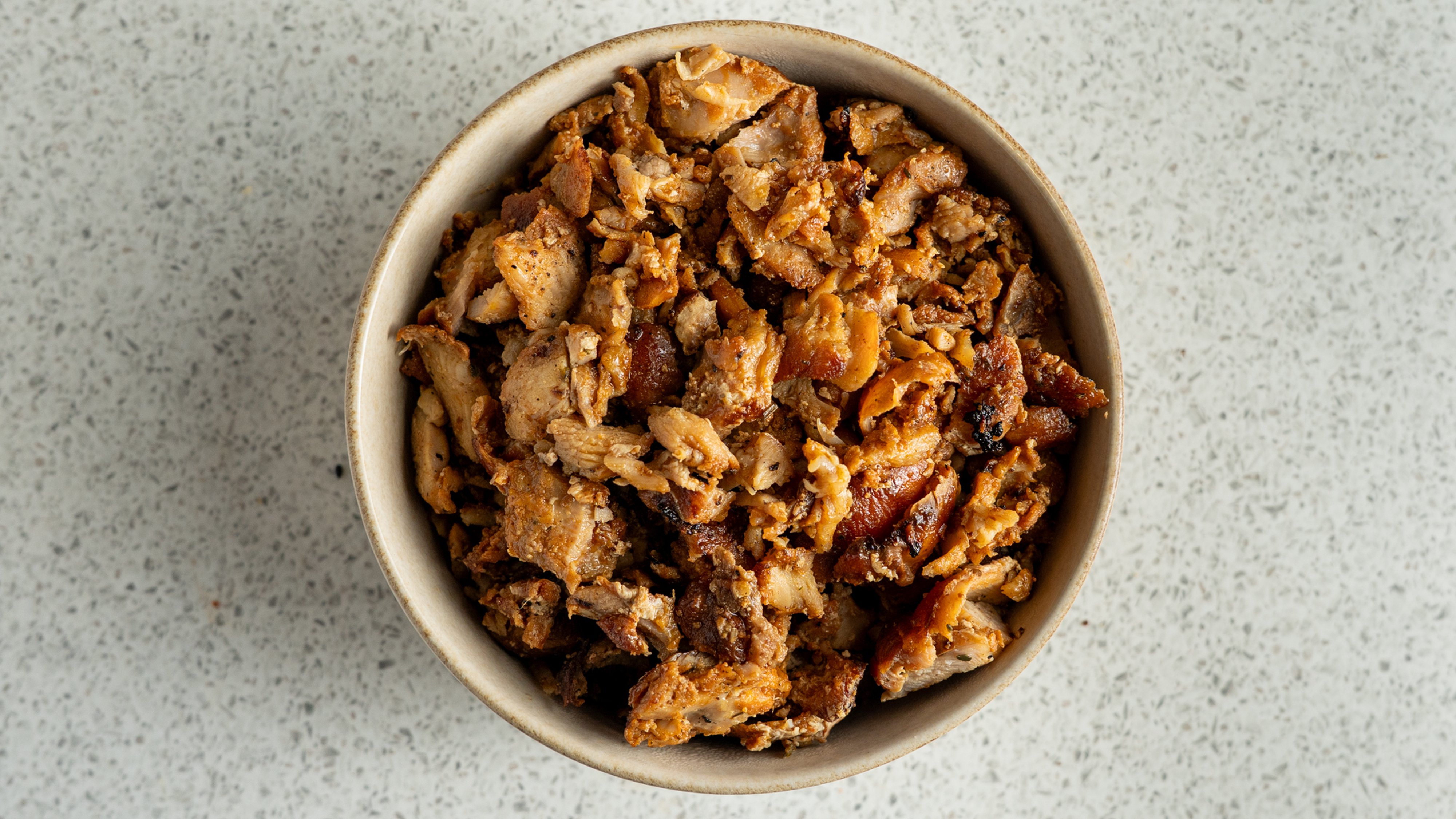 Mixed Meat in a Container