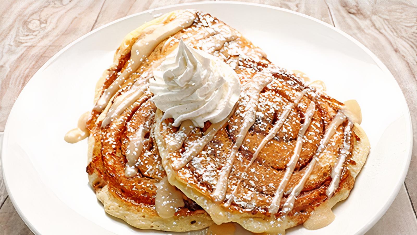 Cinnamon Swirl Pancakes