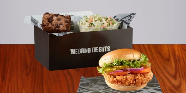Crispy Chicken Sandwich w/ Side