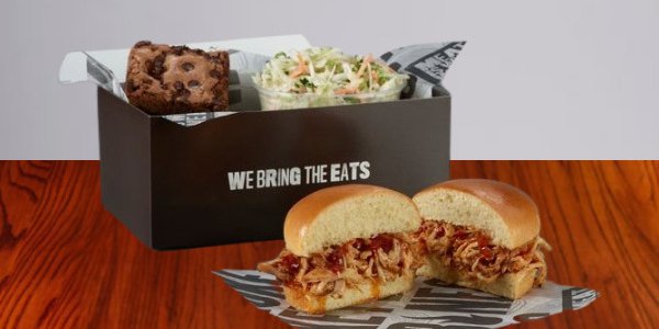 Pulled Chicken Sandwich Boxed Lunch