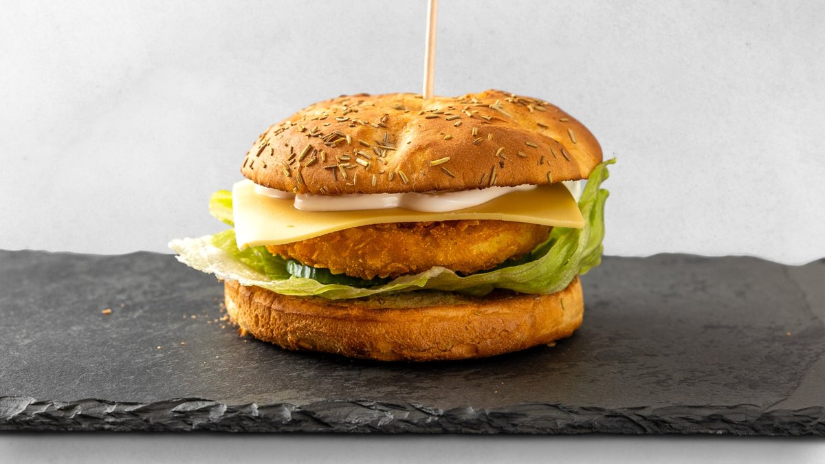 Crispy Vegan Burger