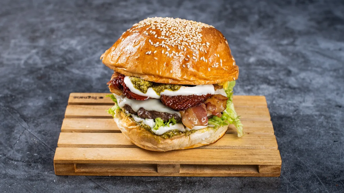 Italian burger