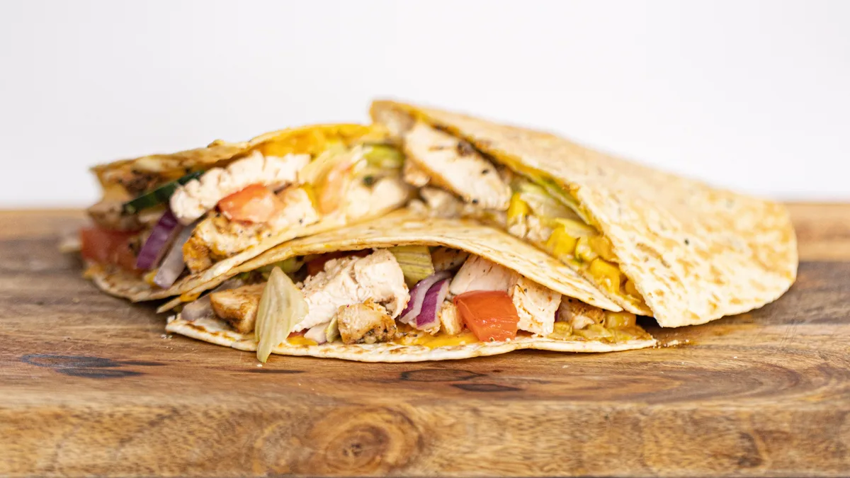 BBQ Csirkés quesadilla
