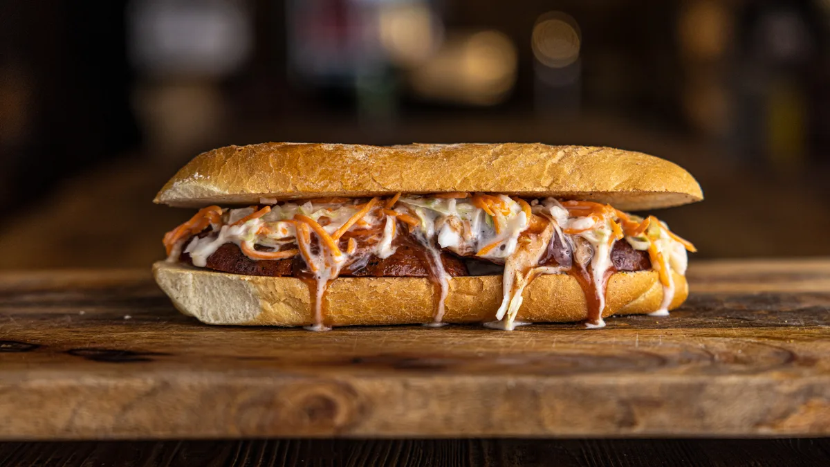 BBQ Hot dog