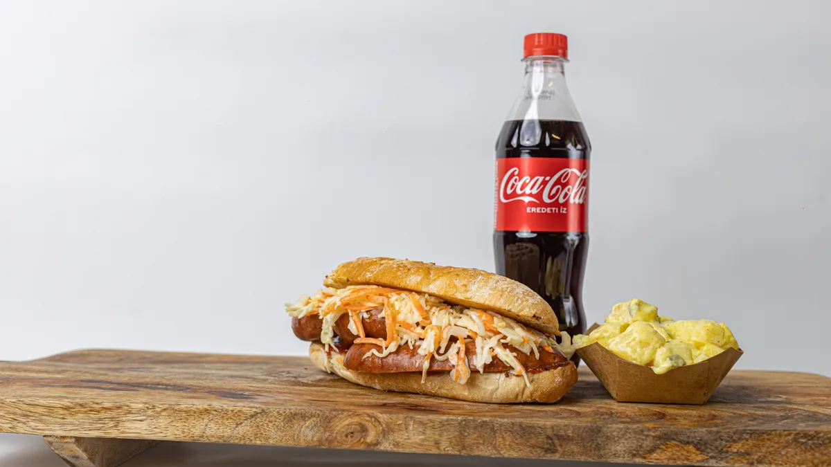 Coca Cola Hot-dog menü