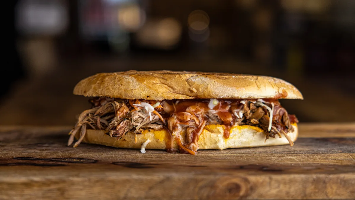 Pulled Pork szendvics