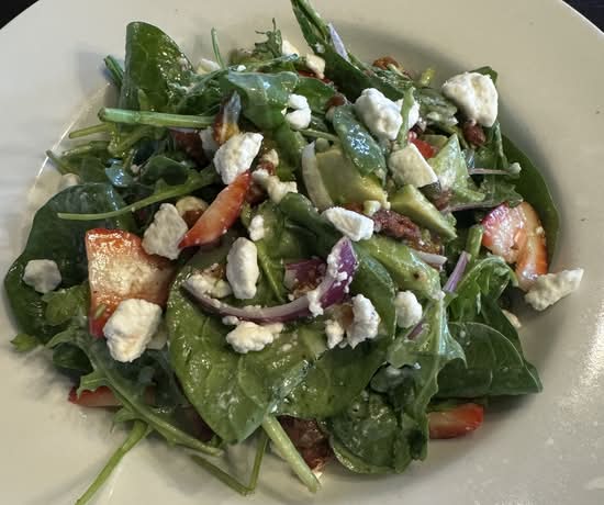 Strawberry Goat Cheese Salad