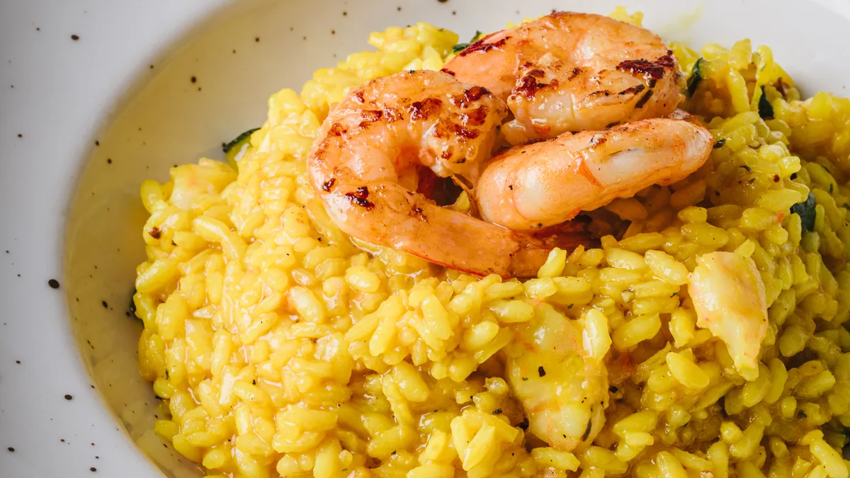 Gambori i Tikvice Risotto Milanese