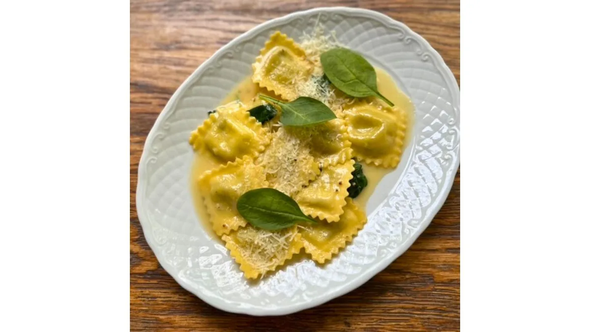 Ravioli “Cacio e Pepe”