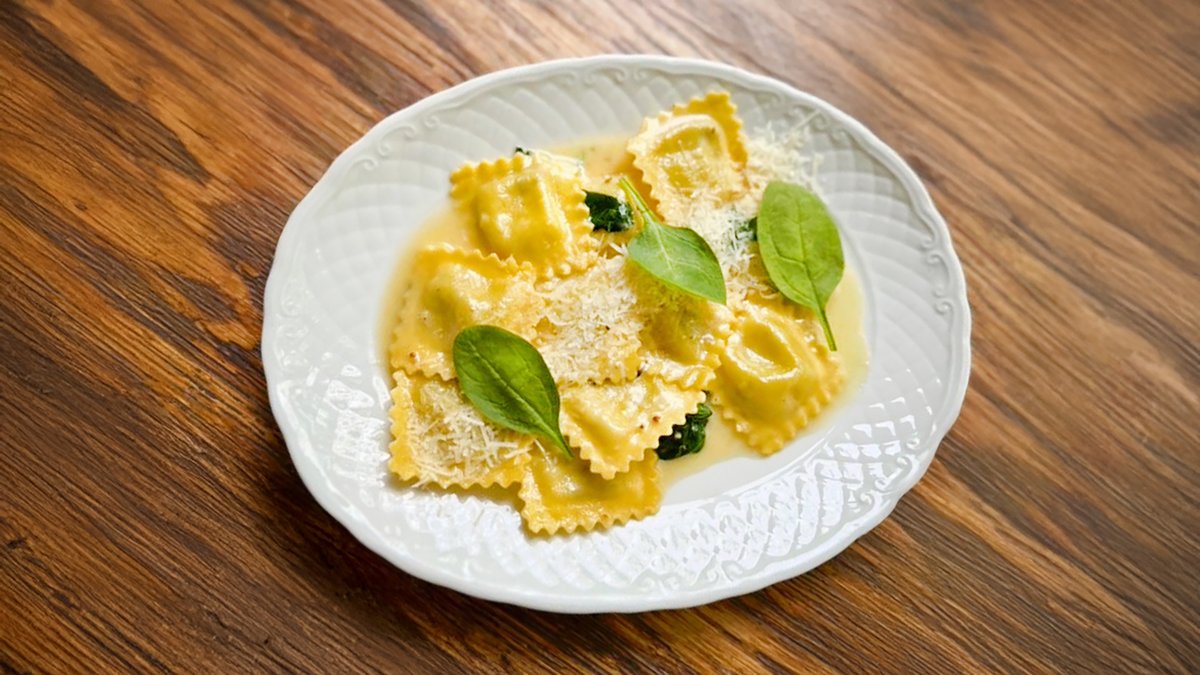Ravioli “Cacio e Pepe”