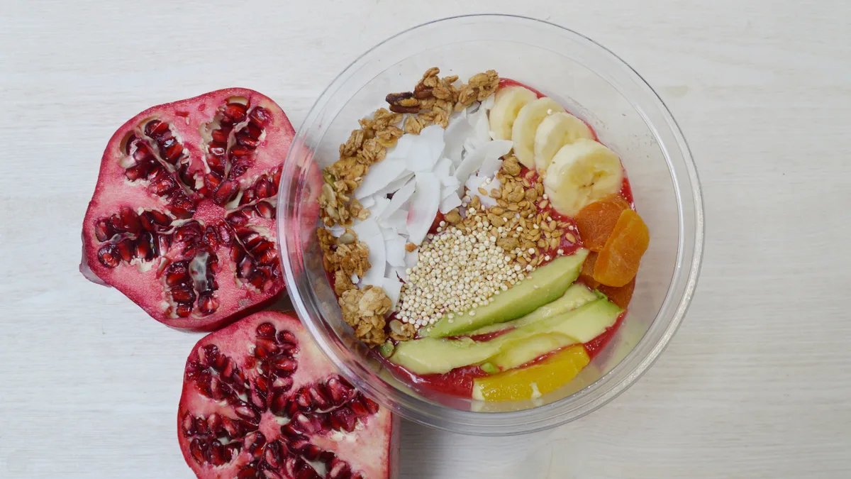 CHOKO BOWL banán-avokádó-kakaó alap