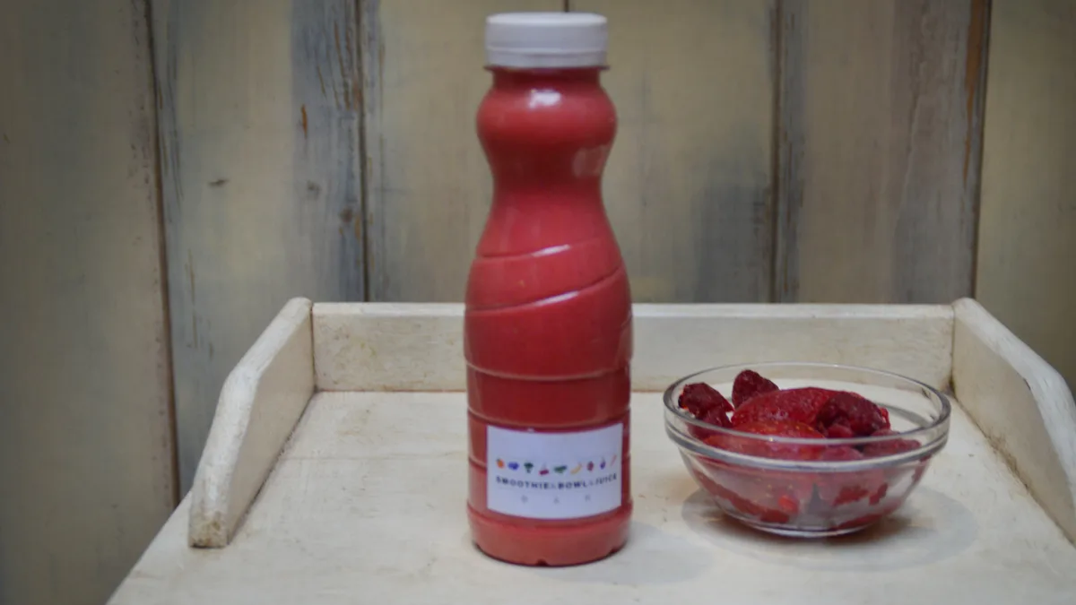 Málna-eper smoothie