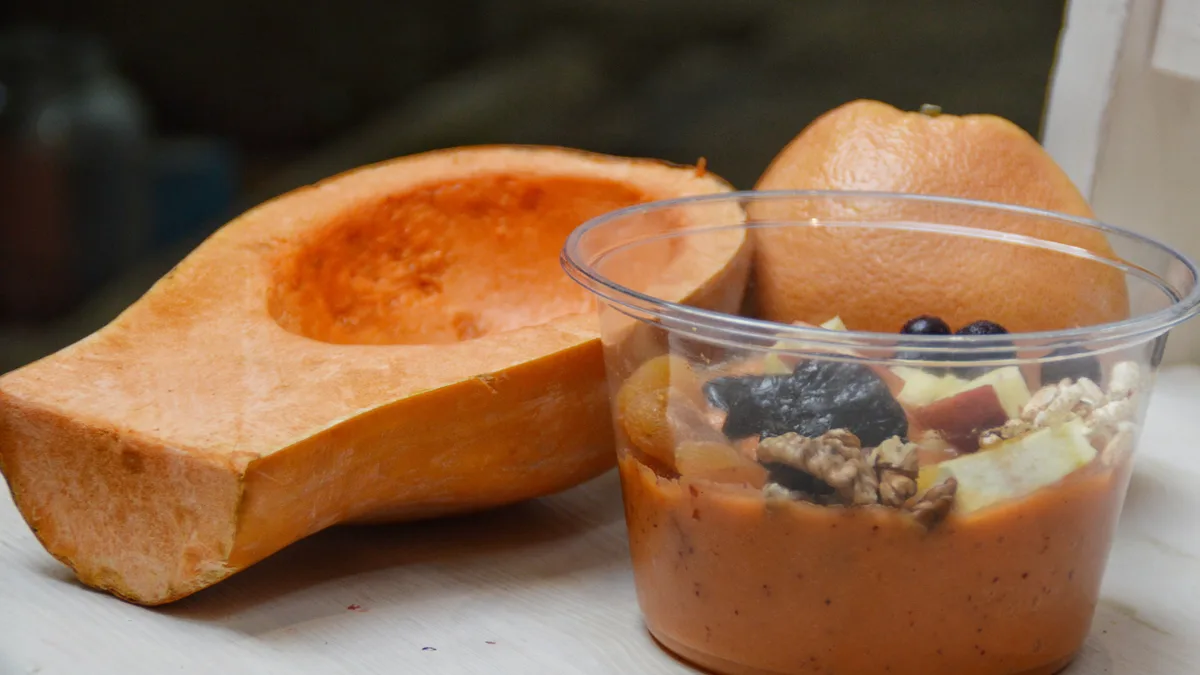 PUMPKIN SPICE BOWL sütőtök-banán alap