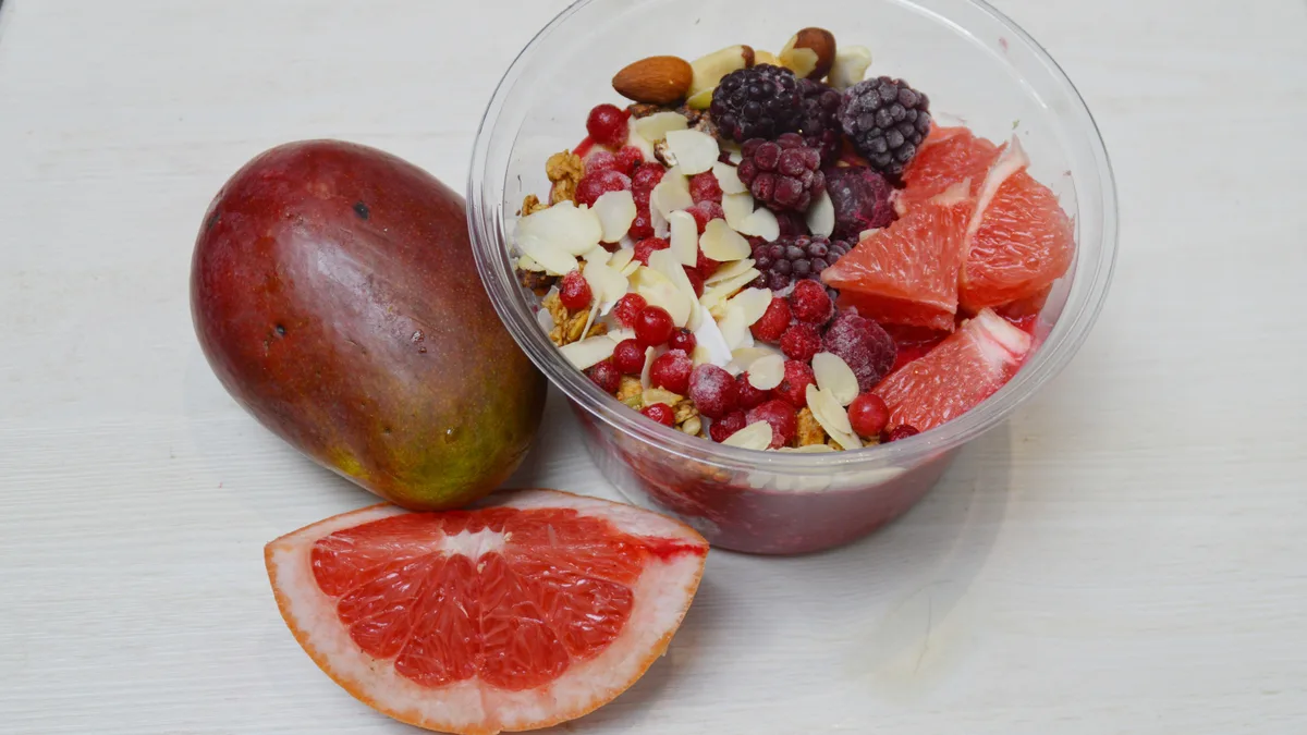 PURPLE RAIN BOWL erdei gyümölcs alap