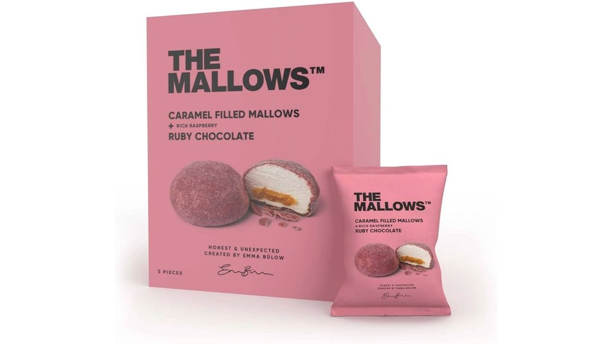 Caramel Filled Mallows and Rich Raspberry and Ruby Chocolate
