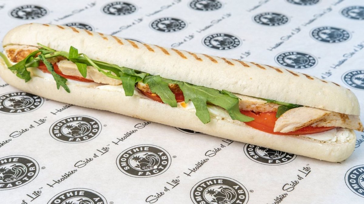Chicken Pesto Panini Sandwich