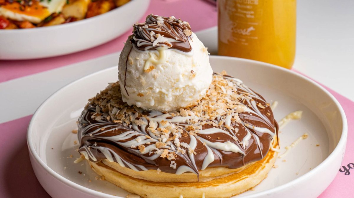 Choco Swirl Pancakes