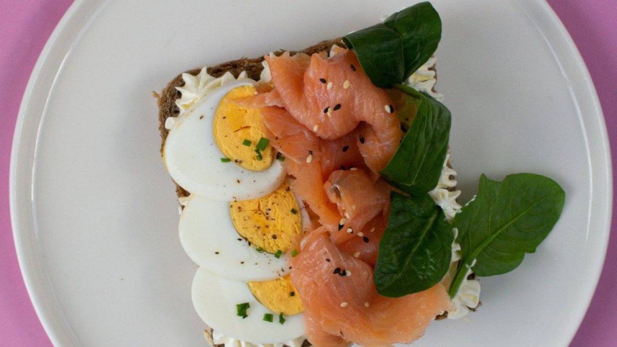 Salmon Protein Energy Toast