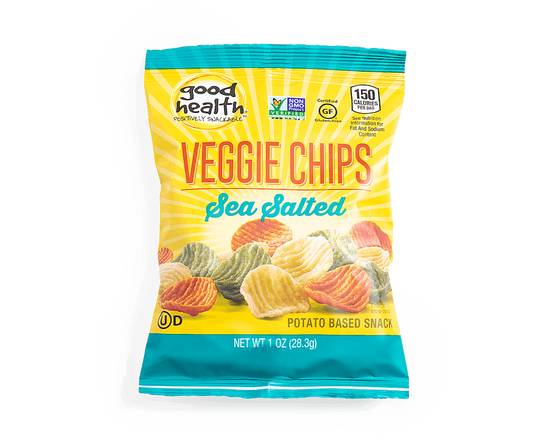 Good Health Veggie Chips 1oz Sea Salt