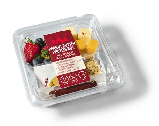 Peanut Butter and Fruit Protein Box