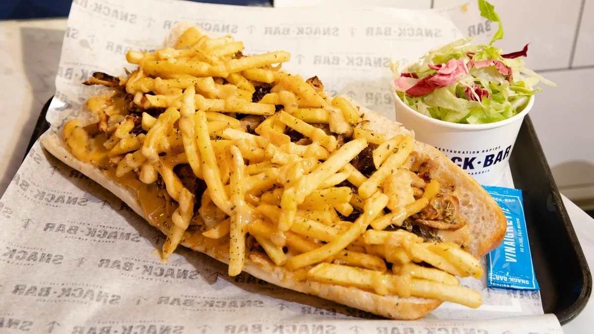 Kycklingkebabsandwich